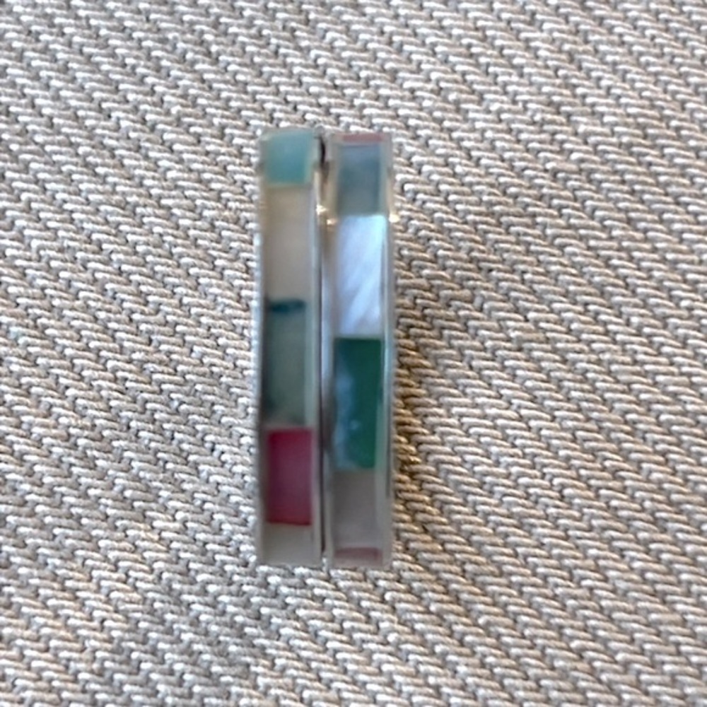 Double-band Inlaid Rings - Picture 5 of 8
